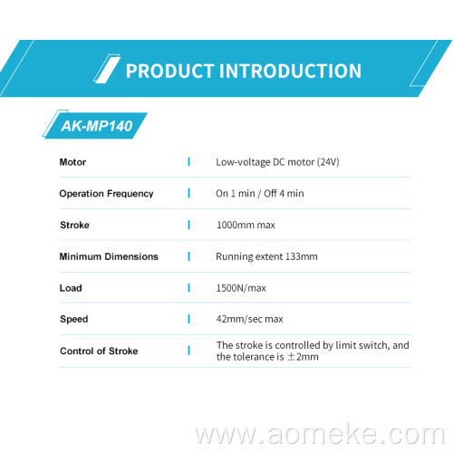 industrial linear actuator series